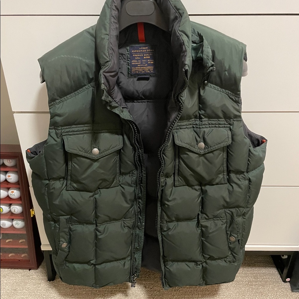 J Crew Down Vest